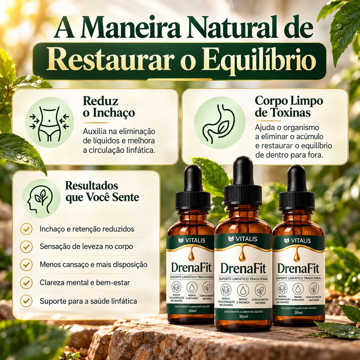 Vitalis DrenaFit - comparativo